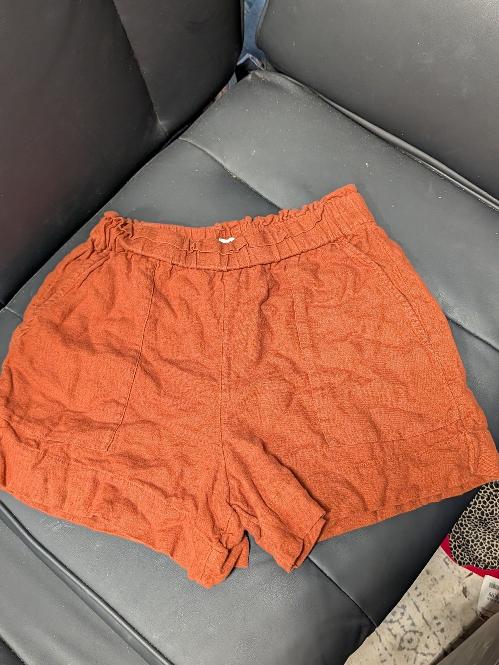 Abercrombie & Fitch Rust Orange Women's Shorts